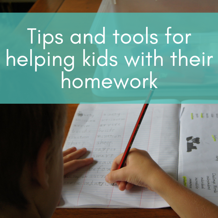 Tips and tools for helping kids with their homework