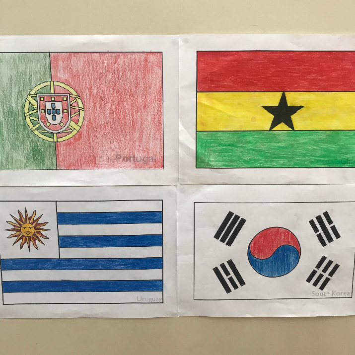 FIFA World Cup 2022 flags activities - group H