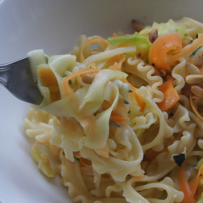quick and easy veggie pasta