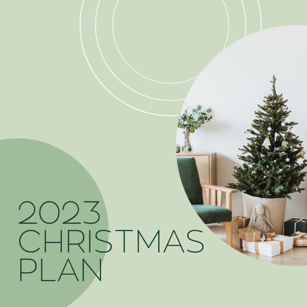 2023 Simple Christmas Plan